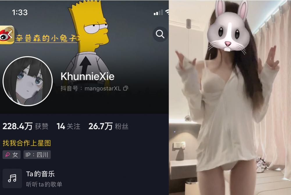 khunniexie/辛普森的兔子/谢坤妮—微密图片视频合集【持续更新】