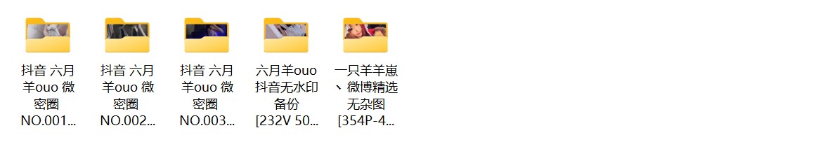 六月羊ouo—微密图片视频合集【持续更新】